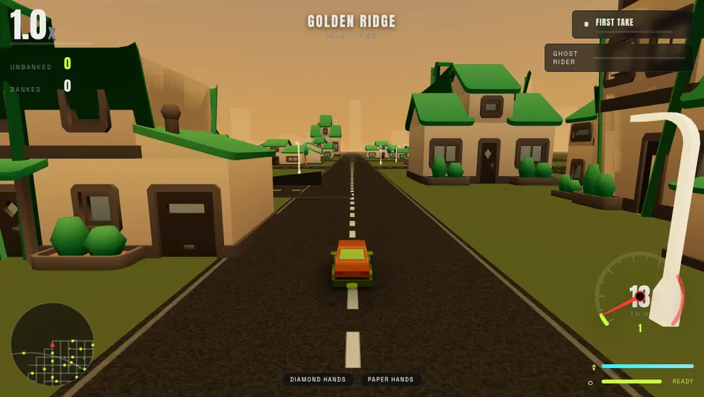 Golden Ridge at sunset